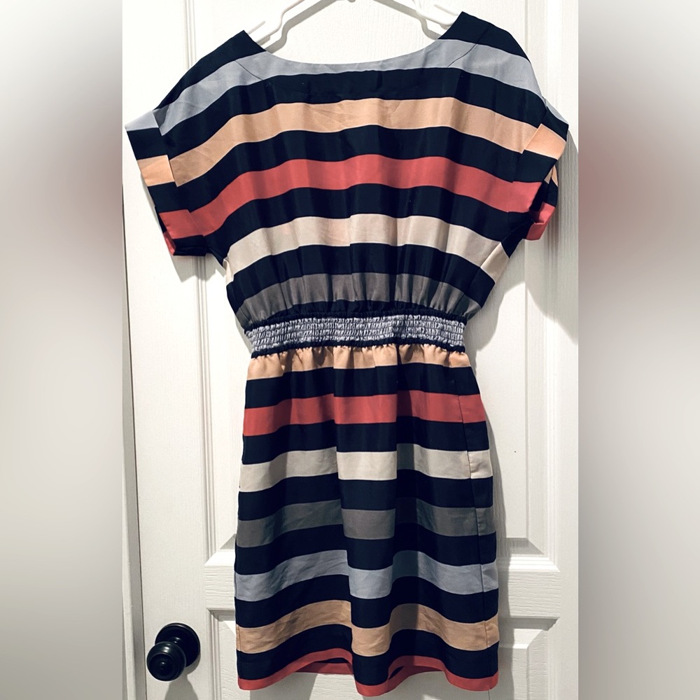 Bcbgeneration Color Block Stripe Batwing Sleeves … - image 2